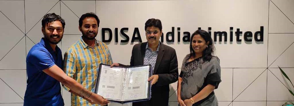 2023, DISA India commits to plant 1000 trees