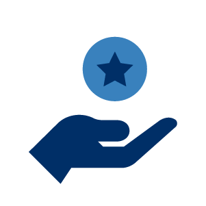 hand star