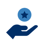 hand star